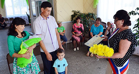 В 2019 году в селе Лорис-Меликово проходила торжественная регистрация рождения